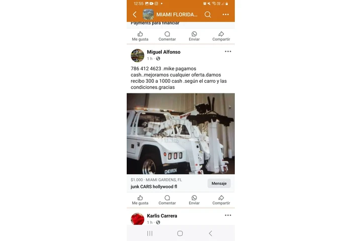 Junk hisleah compra su auto image 1