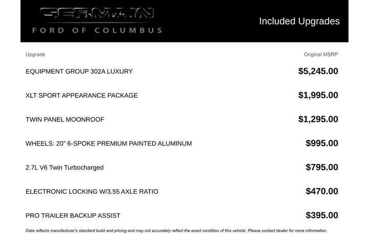 $21999 : Ford F-150 2016 4x4 Lariat 4 image 10