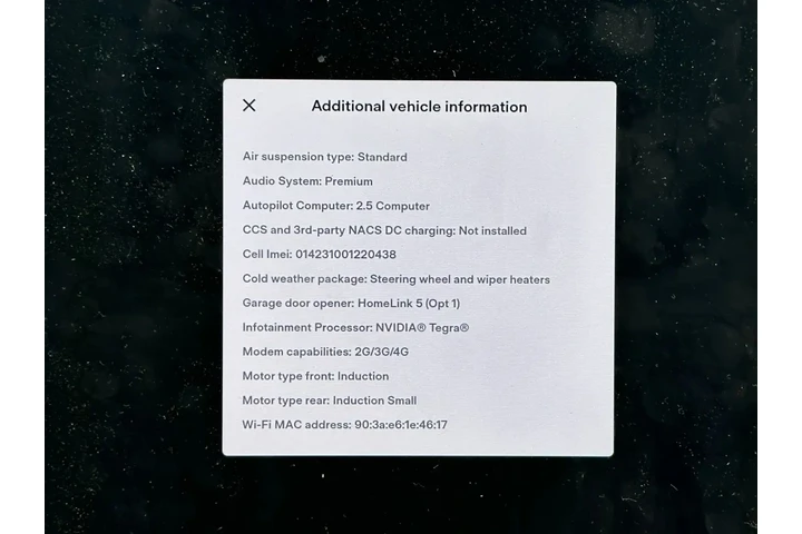 2017 TESLA MODEL S 75D SEDAN image 3