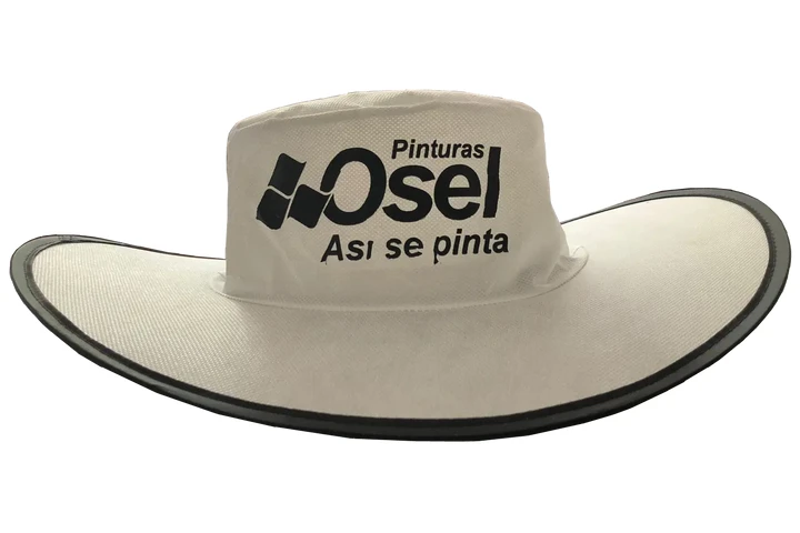 $1 : SOMBREROS PLEGABLES IMPRESOS image 1
