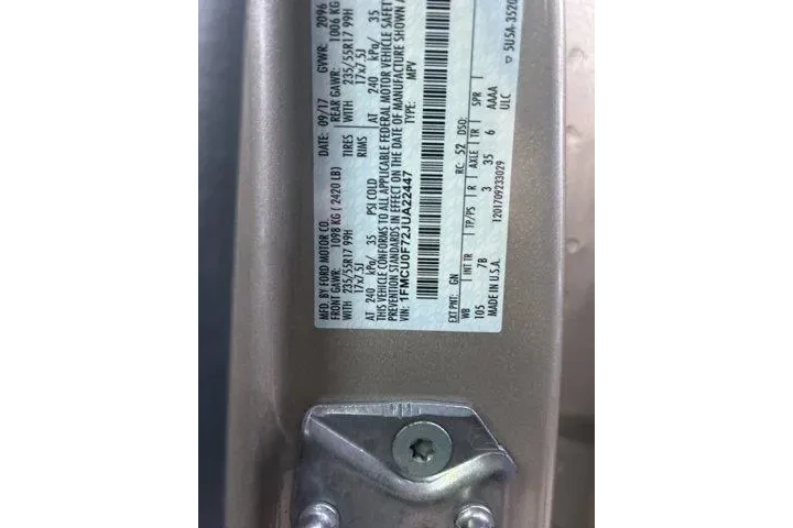 $8995 : Ford Escape 2018 S 4dr SUV image 2