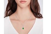 $4567 : Buy Pear Emerald Pendant thumbnail