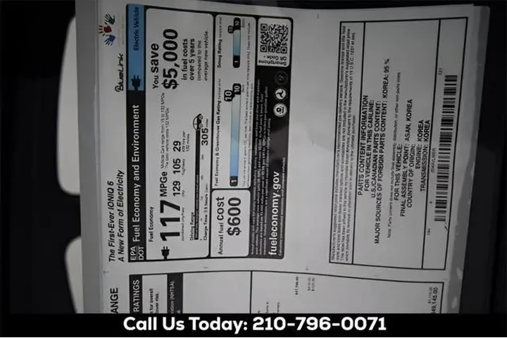 $28791 : Hyundai IONIQ 6 2023 SEL 4dr image 7