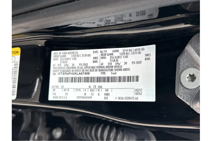 $27997 : 2019 Ranger XLT image 1