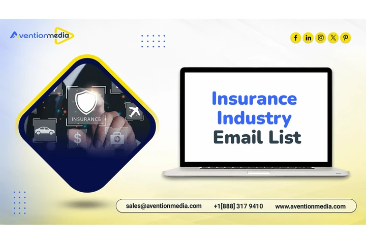 Insurance Industry Email List image 1