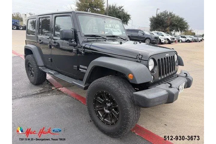 $20809 : Jeep Wrangler Unlimited 2017 image 1