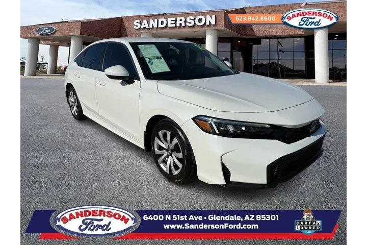$24888 : Honda Civic 2025 LX 4dr Seda image 1