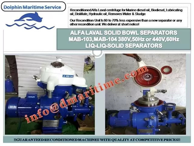 $4500 : MAB-103 alfa laval image 1