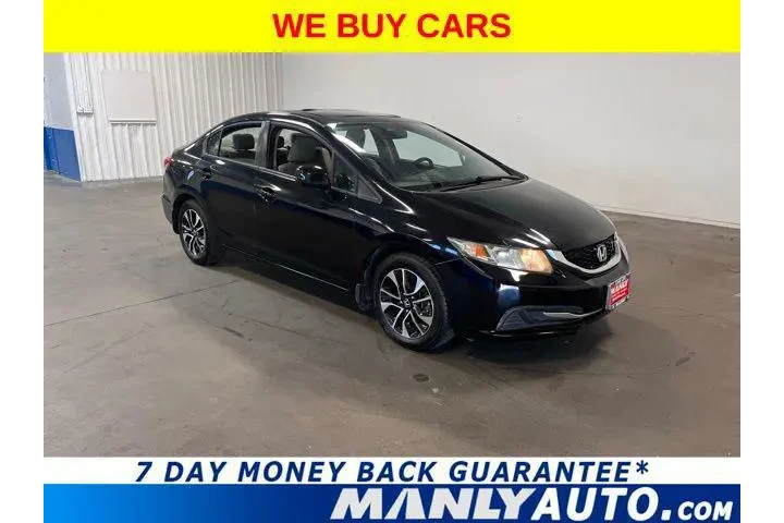 $13941 : Honda Civic 2013 EX 4dr Seda image 1