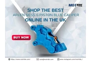 Arlen Ness 6-piston Blue Calip en London