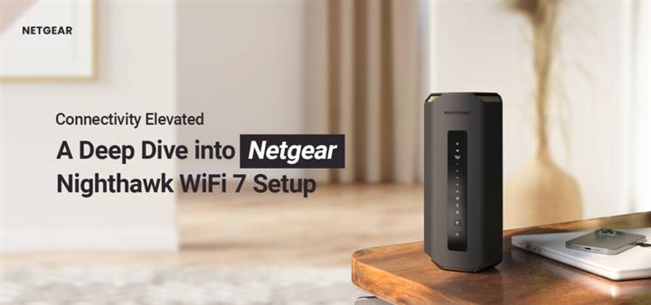 Netgear Nighthawk wifi 7 setup image 1