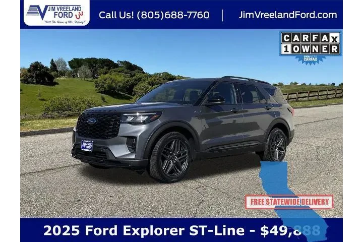 $49888 : Ford Explorer 2025 AWD ST-Li image 1