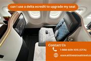 delta ecredit to upgrade seat