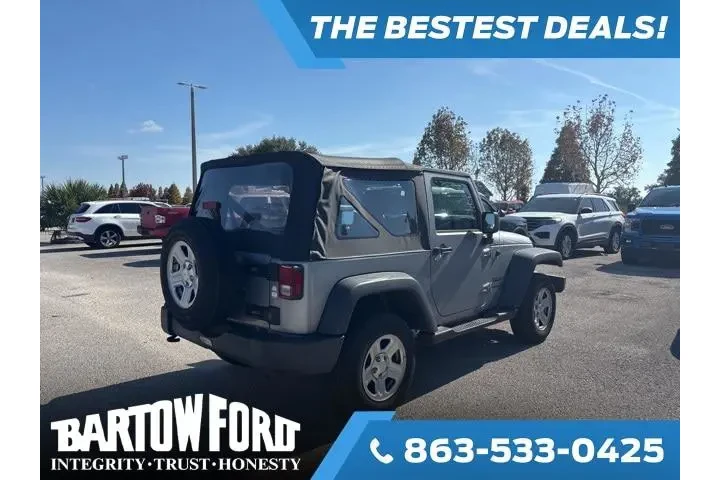 $15522 : Jeep Wrangler 2015 4x4 Sport image 5