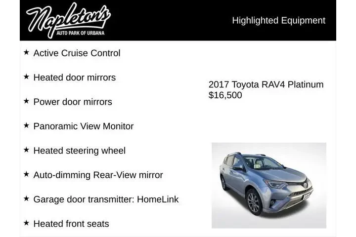 $16500 : Toyota RAV4 2017 AWD Limited image 7