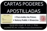 █►📌CARTAS PODER►NOTARY PUBLIC en Los Angeles