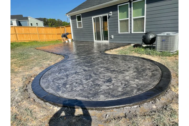 Stamped Concrete & Driveway image 8