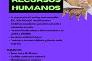 AUXILIAR DE RECURSOSO HUMANOS en Bogota