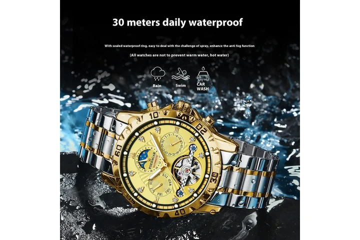 $70 : Men's Waterproof Mechanical Wa image 4