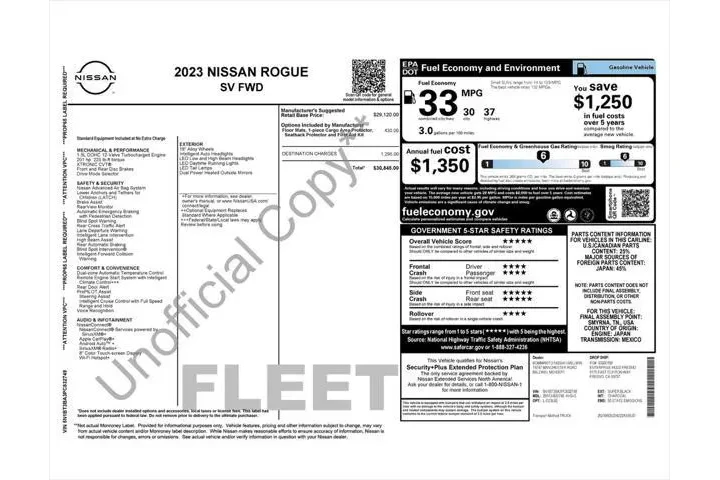 $21900 : Nissan Rogue 2023 SV 4dr Cro image 1