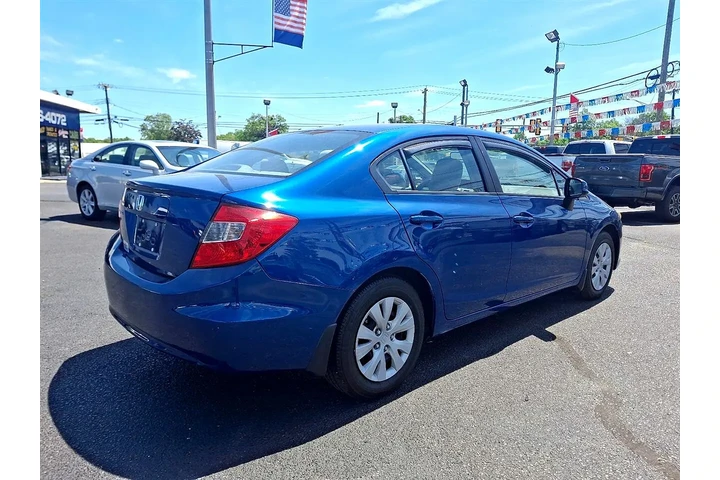 $9800 : 2012 Civic LX sedan image 6