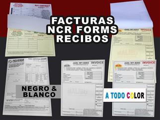 FACTURAS/Recibos/ NCR Forms image 1