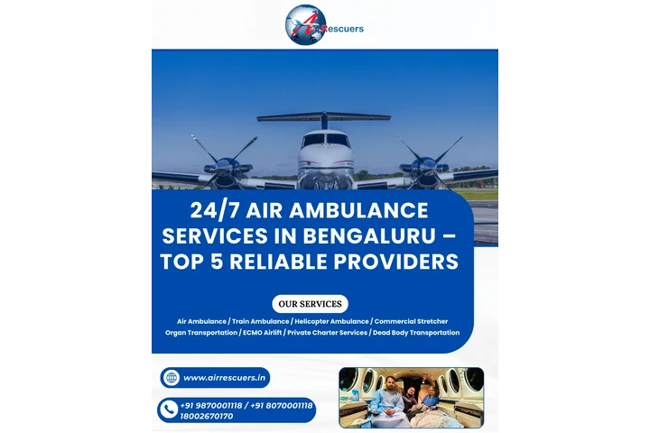 24/7 Air Ambulance Bengaluru image 1