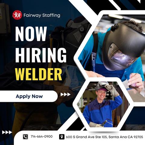 Now Hiring for a Welder! image 1