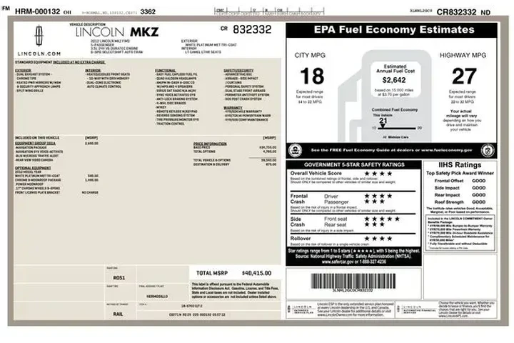 $7995 : Lincoln MKZ 2012 4dr Sedan image 2