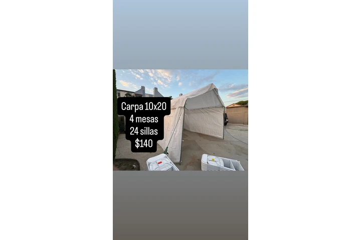 $1 : Sillas mesas y carpas en Renta image 6
