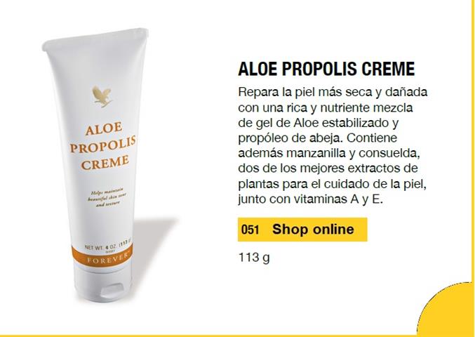 Aloe Propolis Creme image 2