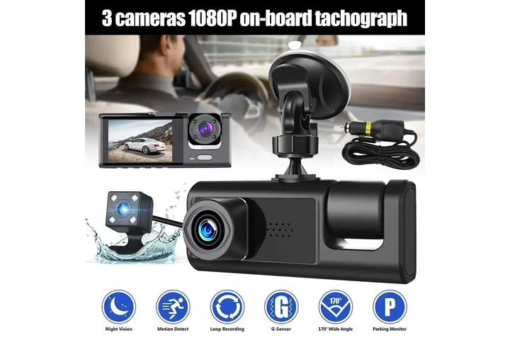 $42 : 1080P Dual Lens Car Dash Cam: image 7