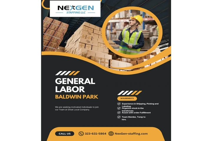 We are Hiring General Labor image 1