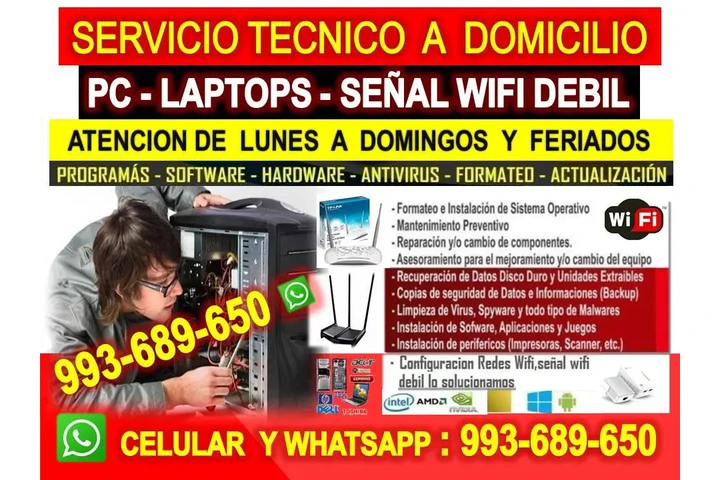 REPARACION A INTERNET PCS image 1