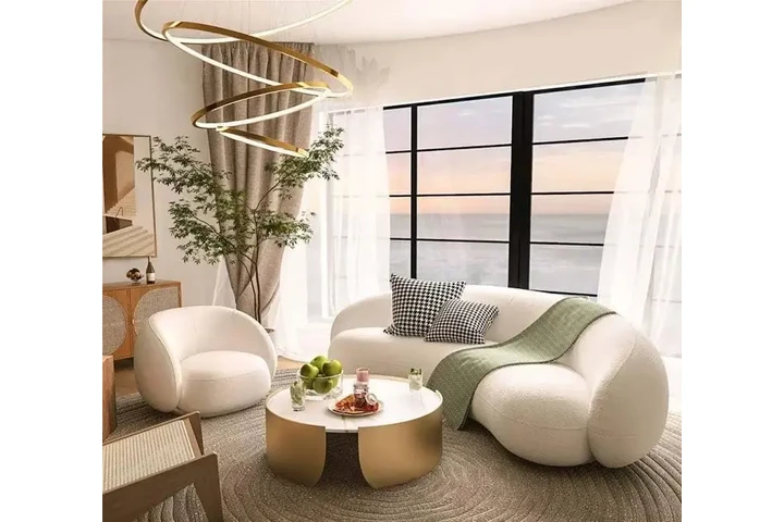 $2000 : Sofás de Tela Blanco Hueso image 1