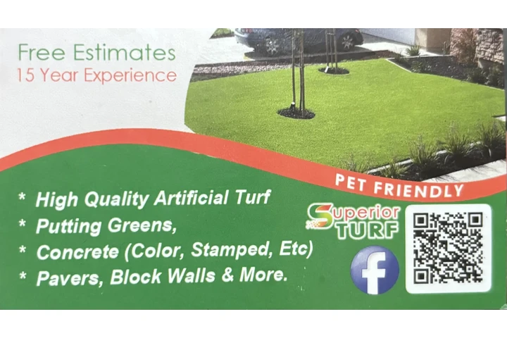 TURF, CONCRETE, PAVERS,& MORE image 4