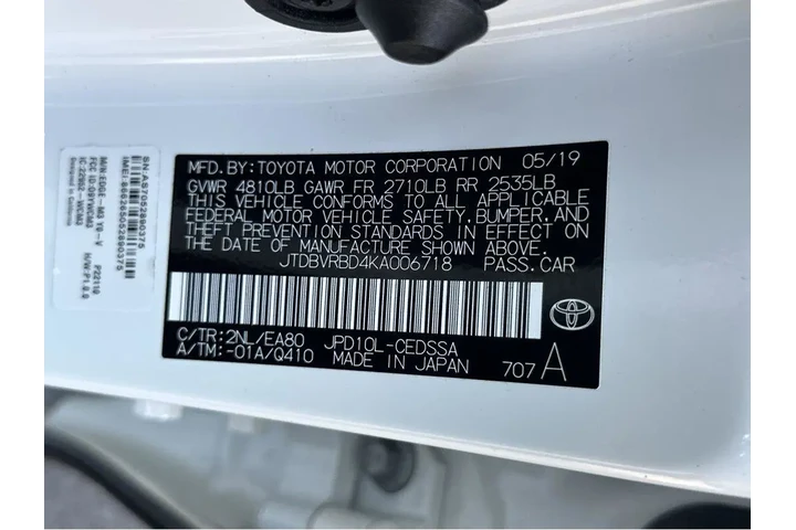 $7777 : 2019 Mirai image 1