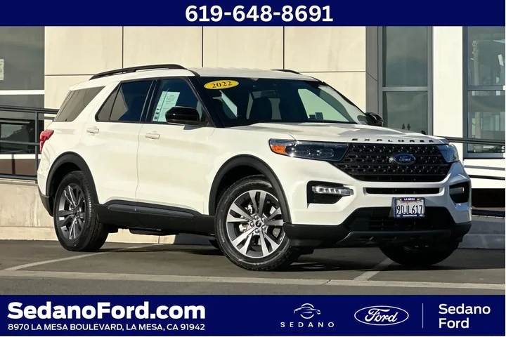 $27200 : Ford Explorer 2022 XLT 4dr S image 1