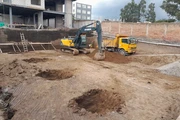 Excavación de Plintos. Rampas en Quito