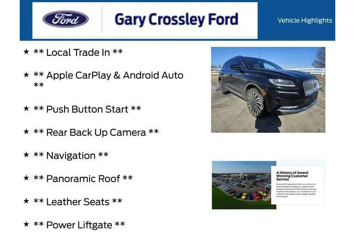 $39500 : Lincoln Nautilus 2022 AWD Bl image 6