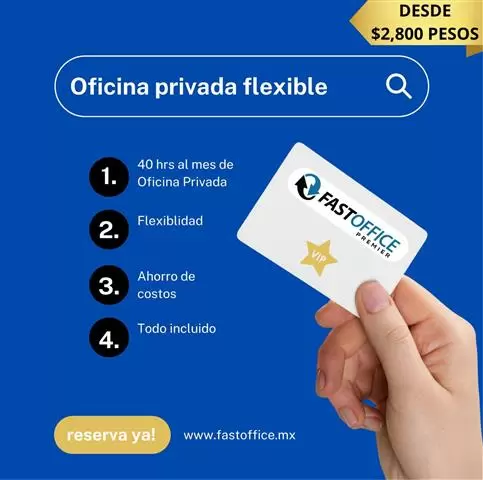 $2800 : Oficinas Amuebladas en Agscali image 1