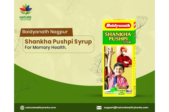 Baidyanath Shankhapushpi Syrup image 1