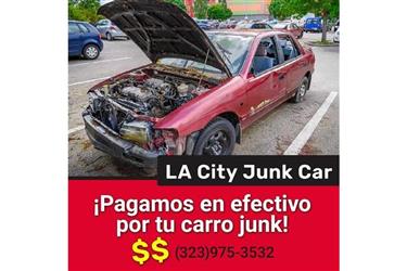 ¡Compramos carros JUNK! en Los Angeles