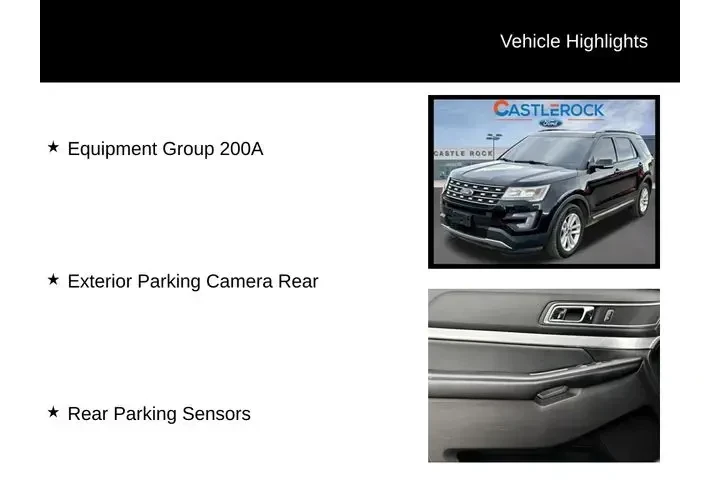 $15676 : Ford Explorer 2017 XLT 4dr S image 7