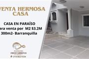 Casa En Paraiso Hermosa en Barranquilla