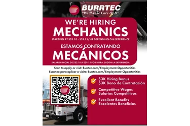 Estamos contratando mecanicos en San Bernardino