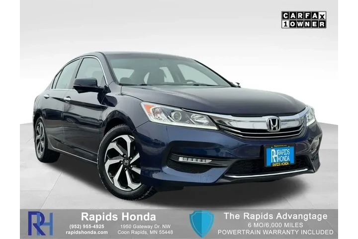 $17971 : Honda Accord 2017 EX-L V6 4d image 1