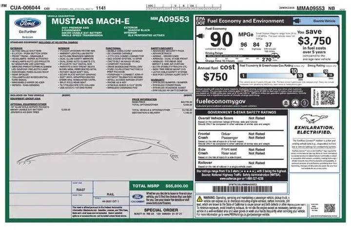 $24868 : Ford Mustang Mach-E 2021 AWD image 2
