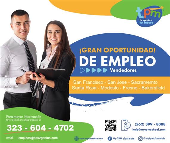 Oportunidad de Trabajo image 1