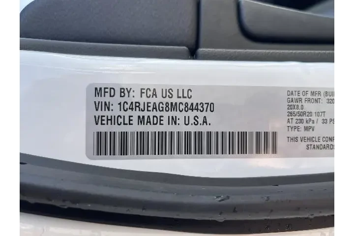 $19881 : Jeep Grand Cherokee 2021 4x2 image 5